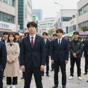킬잇 스타일 크리에이터 대전쟁 4회 피드 전쟁 미션에서 참가자들이 의상을 고르고 있는 모습