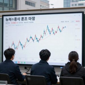 뉴욕증시 혼조 마감 엔비디아 급락 차트