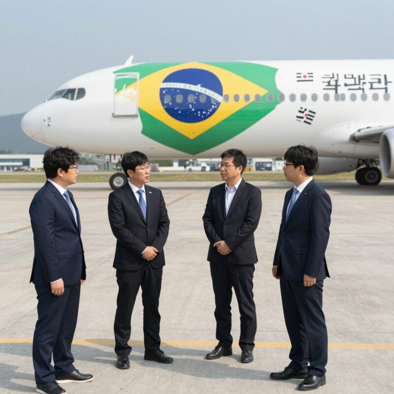 한국과 브라질 차세대 민항기 공동개발 협력 이미지
