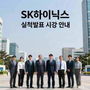 SK하이닉스 실적발표 시간 안내 이미지
