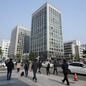 일본 구마모토 지진 당시 한국 고층 건물에서 느낀 흔들림과 지진파 전파 개념도