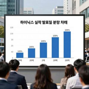 하이닉스 실적발표일 분석 차트와 주요 지표