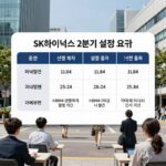 SK하이닉스 2분기 사상 최대 실적 SK하이닉스 2분기 실적 요약 표와 HBM4 생산 확대 계획