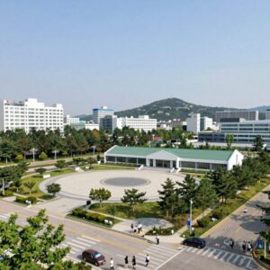 순천 푸르지오 더퍼스트 커뮤니티 시설 조감도와 주변 공원 생활권