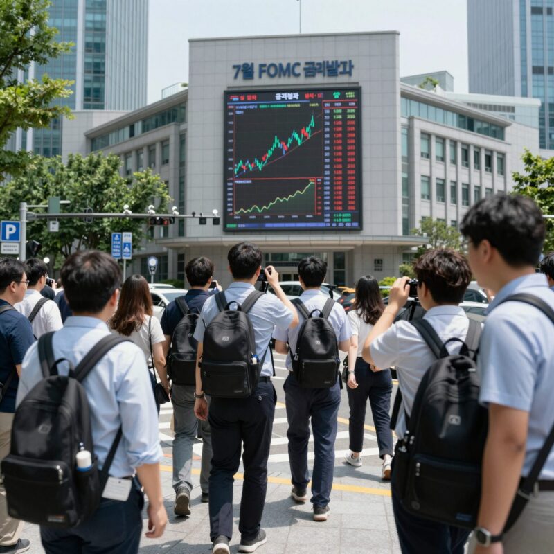 7월 FOMC 이후 시장 방향은? 1 7월 FOMC 금리 발표를 앞둔 긴장된 시장 분위기와 차트