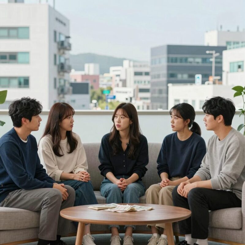 나는 솔로 32기 시청자들이 꼭 알아야 할 점 1 나는 솔로 32기 출연자들이 소파에 둘러앉아 이야기하는 모습