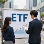 ETF란 쉽게 이해하는 초보 투자 필수 개념 ETF 투자 개념과 주식 차트 이미지