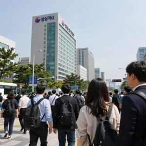 삼성전자 영업이익 최대 실적과 코스피 급락장면