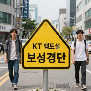 KT 펨토셀 해킹 보안 경고 이미지