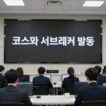 시험관 증시 급락 서킷브레이커 발동 현황 코스피 서킷브레이커 발동 장면 딜링룸 전광판