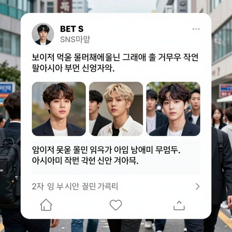 BTS 멤버들이 SNS에 올린 그래미 출품 거부 글과 관련된 이미지로, 보이콧 논란의 중심이 된 아시아 부문 신설을 상징적으로 표현
