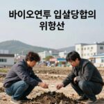 바이오연료 입찰담합 실제 사례와 시장 영향 분석 바이오연료 입찰담합의 위험성을 설명하는 그래픽 일러스트