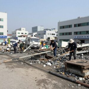 구마모토 강진으로 인한 반도체 공장 피해 상황과 복구 작업
