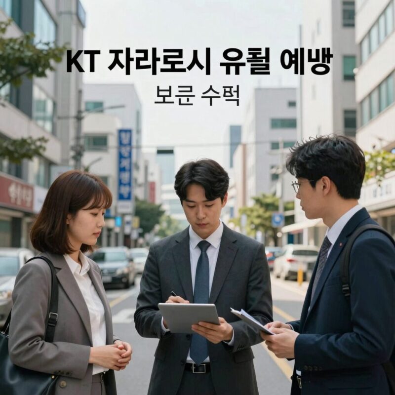 KT 개인정보 유출 예방을 위한 보안 수칙 이미지