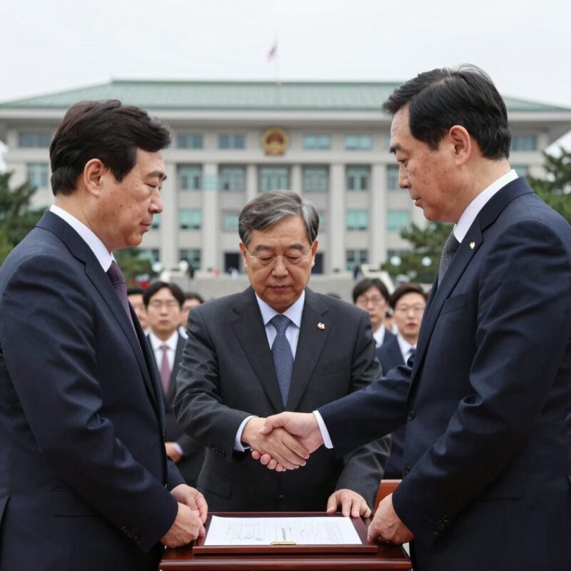홍명보 청문회 축구협회 밀실 운영 논란 정리 1 홍명보 전 감독과 정몽규 전 회장이 국회 청문회에서 증인 선서를 하고 있는 모습