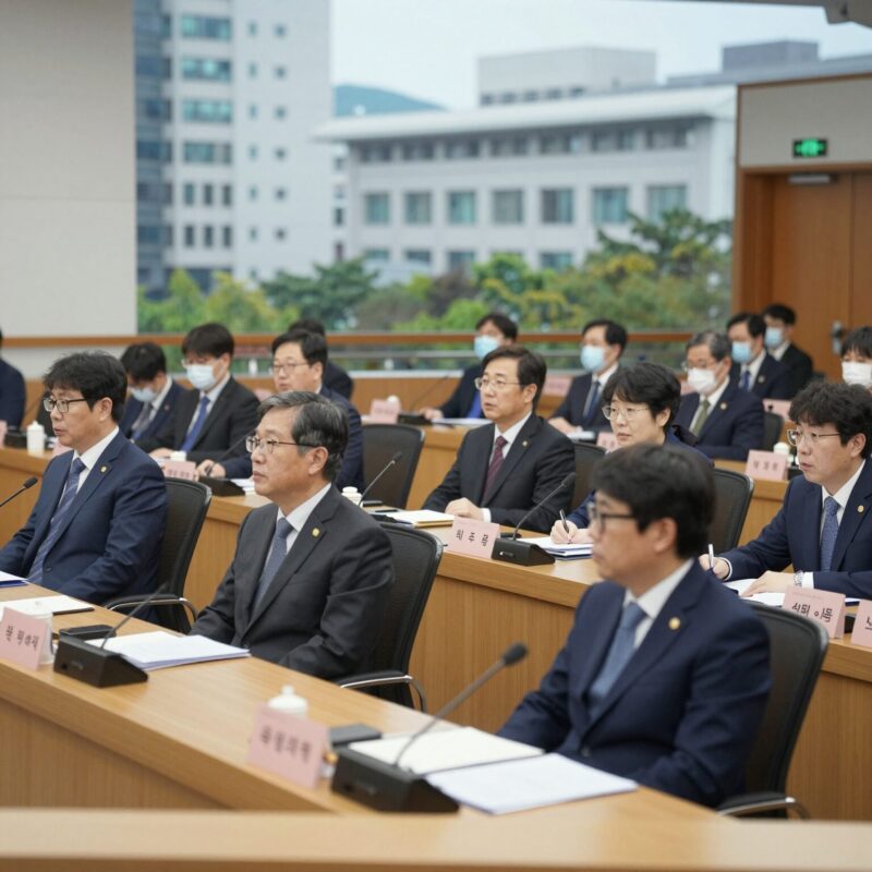 여야 재검표 8월18일 송파구 개표소 확정 1 여야 재검표를 논의하는 국정조사특위 전체회의 모습