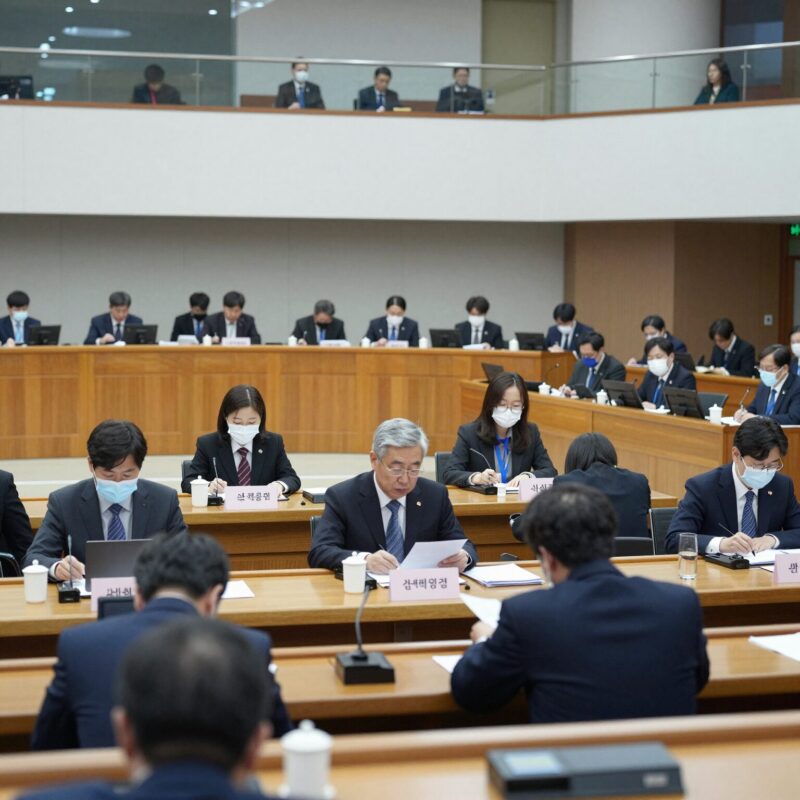 국회 선관위 특검법 관련 국회 본회의 장면, 의원들이 표결하는 모습