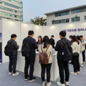 서일페 더핑크퐁컴퍼니 문샤크 부스 체험 현장