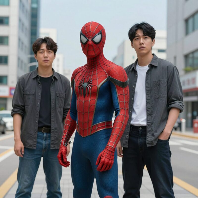 스파이더맨 브랜드 뉴 데이 개봉 첫날 68만명 돌파 기록 1 스파이더맨 브랜드 뉴 데이 톰 홀랜드와 젠데이아의 모습