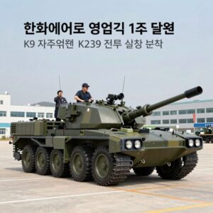 한화에어로 영업익 1조 달성을 이끈 K9 자주포와 K239 천무 실적 분석 이미지