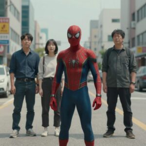 스파이더맨4 쿠키 영상과 다음 시리즈 단서를 보여주는 장면