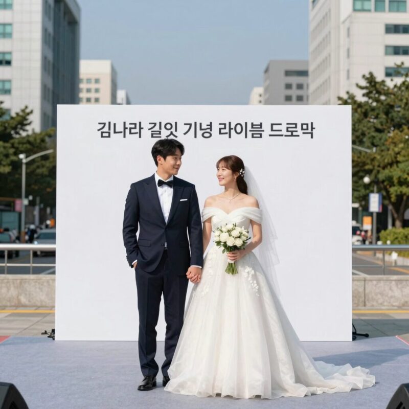 김나라 킬잇 우승 동성 연인과 결혼 발표 1 김나라 킬잇 우승 기념 라이브 드로잉 무대와 동성 연인 결혼 발표 순간