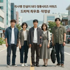 취사병 전설이 되다 청룡시리즈어워즈 드라마 최우수작품상 수상 소식