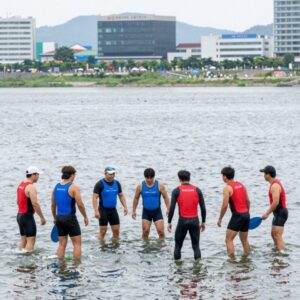 2026 정남진 장흥 물축제 탐진강에서 진행되는 물싸움과 수상 레포츠 현장
