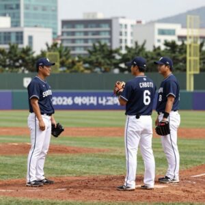 2026 아이치 나고야 아시안게임 야구 국가대표팀 선수들