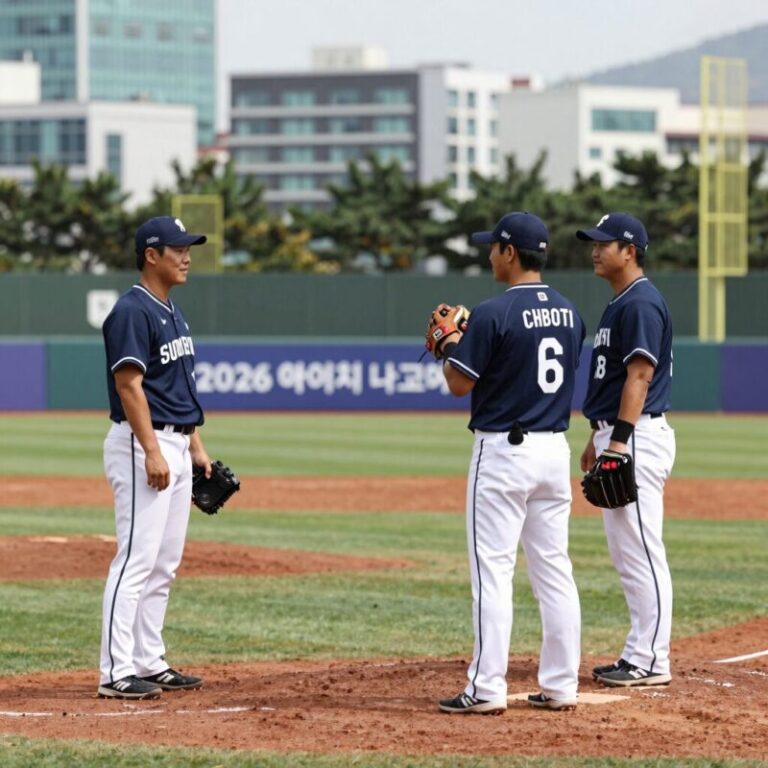 2026 아이치 나고야 아시안게임 야구 국가대표팀 선수들