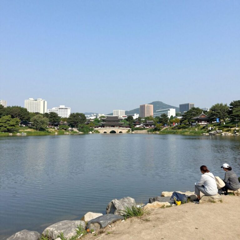 안양금수강산 미니풀장 전경