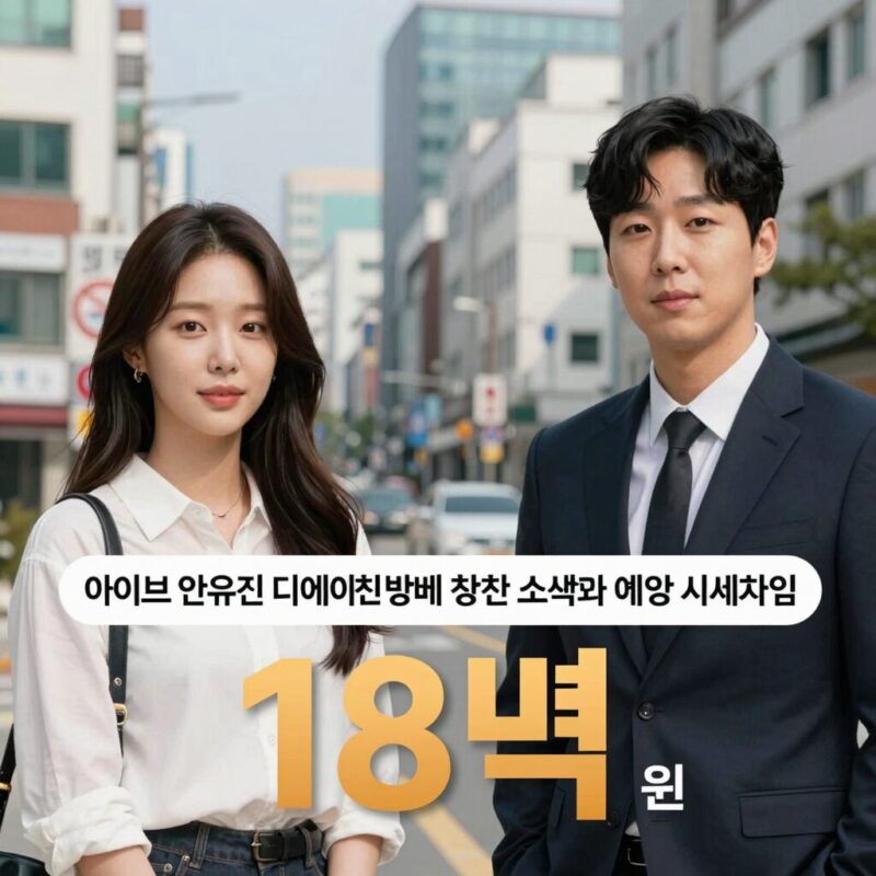 안유진 청약 당첨 18억 차익 진짜 이유 1 아이브 안유진 디에이치방배 청약 당첨 소식과 예상 시세차익 18억 원 분석