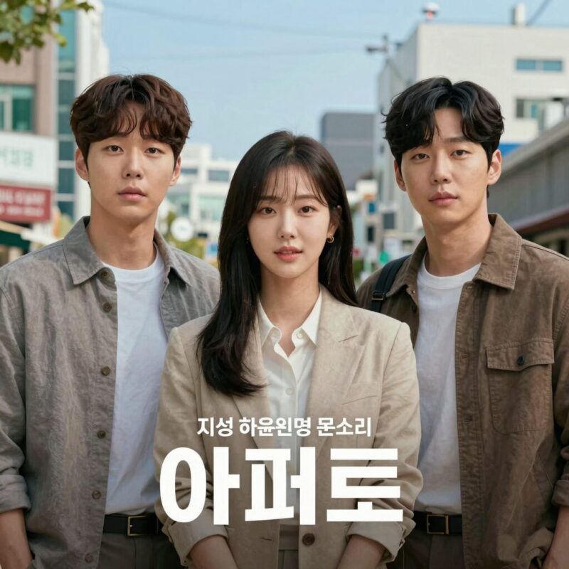 지성 하윤경 박병은 문소리 출연 JTBC 드라마 아파트 포스터