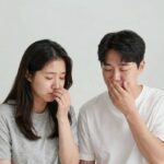 배그 부부 뜻과 감동 사연 후속 이야기 배그 부부 남편이 오은영 리포트 스튜디오에서 눈물을 닦는 모습