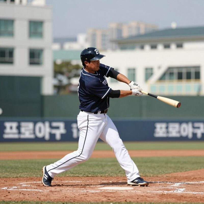 2026 프로야구 홈런순위 현재 판도 1 프로야구 홈런순위 1위 선수의 역동적인 타격 장면
