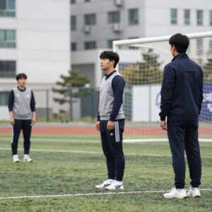 주드 벨링엄이 노르웨이전에서 동점골을 넣고 특유의 세리머니를 하는 모습