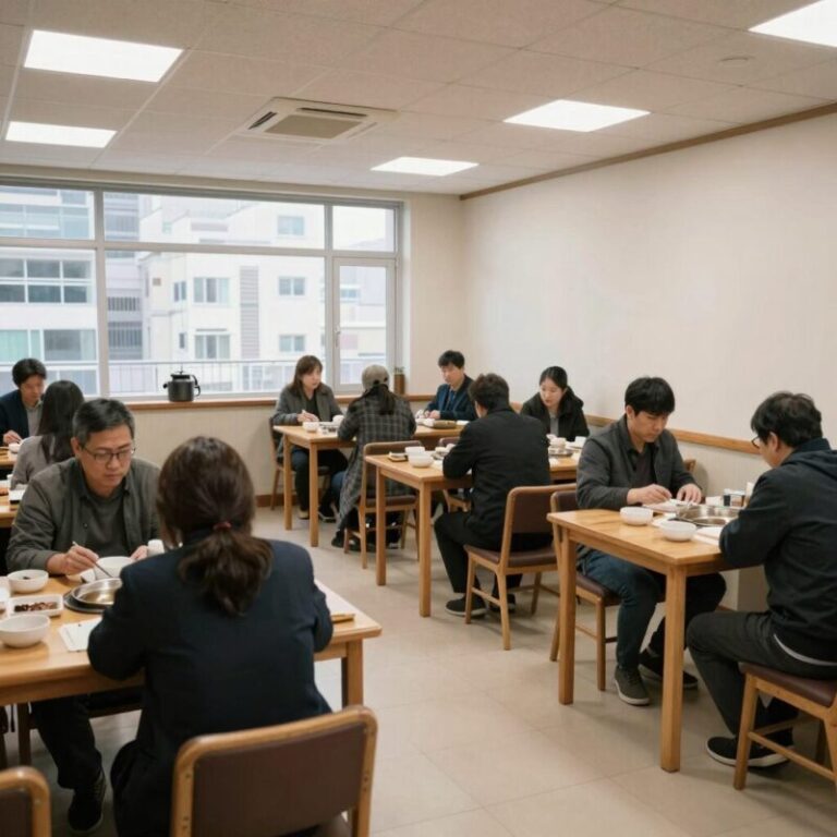 본흑염소능이삼계탕 방배점 내부 프라이빗한 좌석과 단체룸 모습