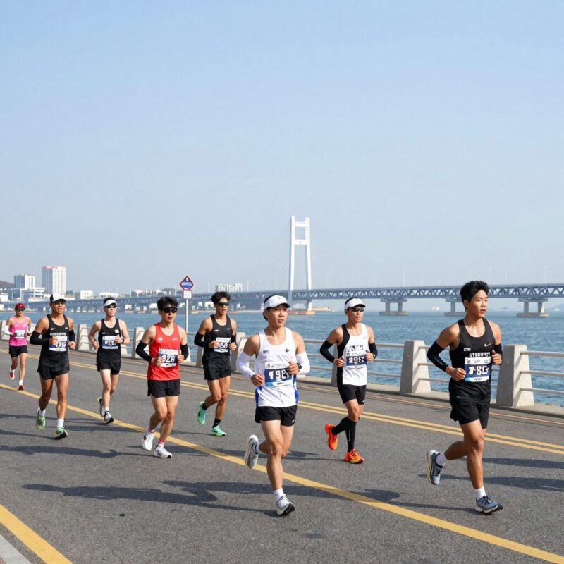 2026 부산 국제 마라톤 대회 일정과 접수 방법 1 부산국제마라톤 트리플 브릿지 코스와 광안대교 전경