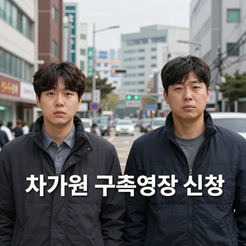 차가원 구속영장 300억 사기 사건 전말 1 차가원 구속영장 신청 뉴스 사진