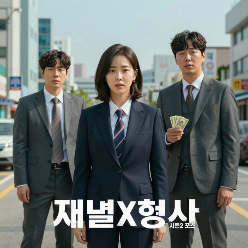 재벌X형사 시즌2 포스터 안보현 정은채 유승호