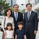 최태원 노소영 이혼 재산분할 9440억 판결 최태원 SK 회장과 노소영 관장, 그리고 자녀들의 모습