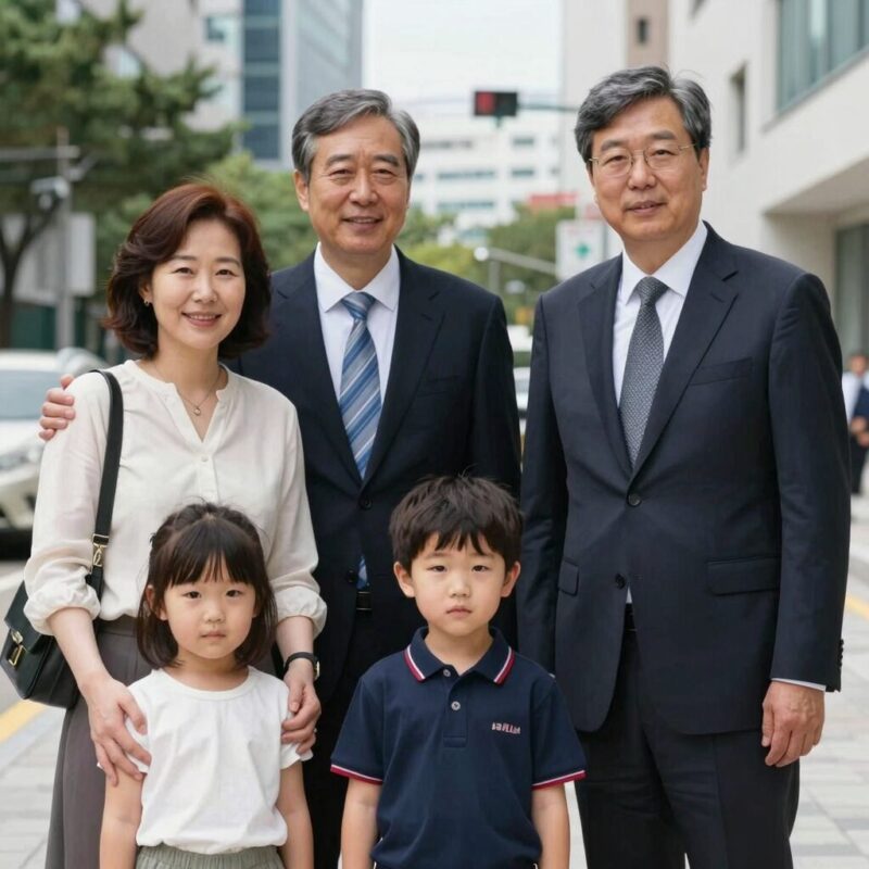 최태원 노소영 이혼 재산분할 9440억 판결 1 최태원 SK 회장과 노소영 관장, 그리고 자녀들의 모습