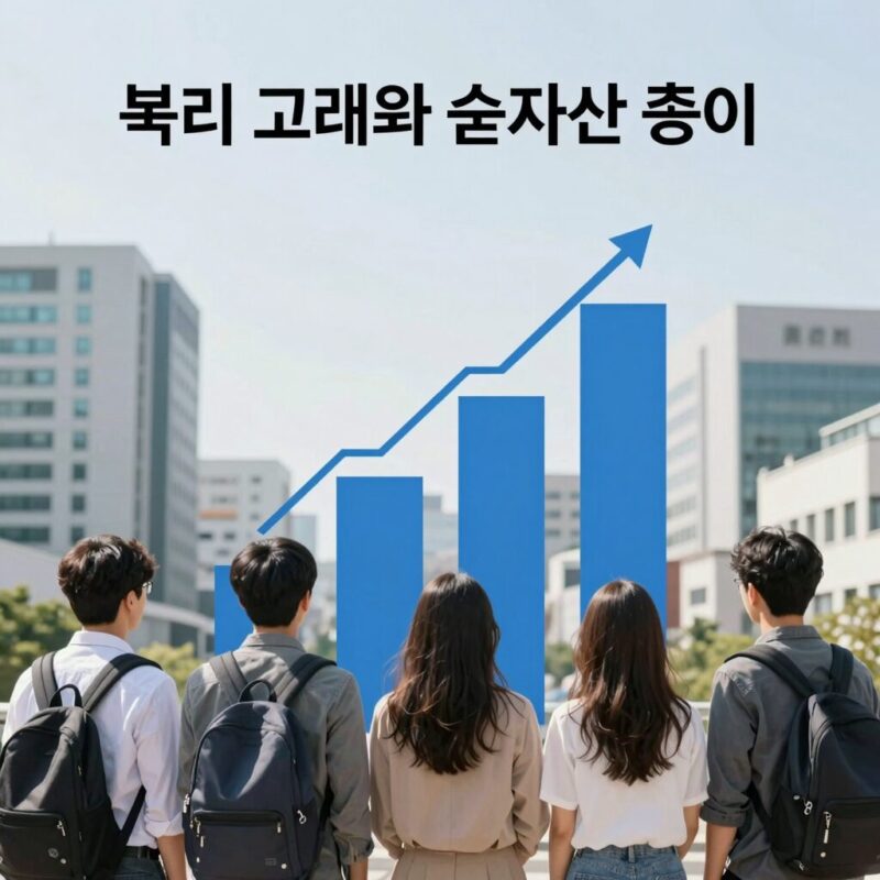 가계순자산 5년 2배 증가 비결 1 복리 그래프와 순자산 증가 비교