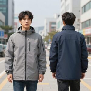배터리 선풍기조끼와 아이스팩 냉조끼, 펠티어 쿨링조끼의 외관 비교 이미지
