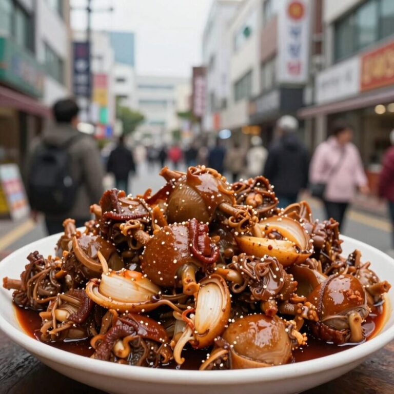 콘치즈 누룽지통닭 완성 모습