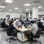 쿠팡 물류센터 알바 후기와 실제 급여 정리 쿠팡 물류센터 내부 진열대와 작업자 모습
