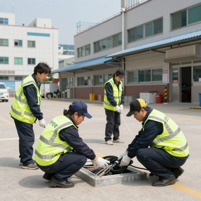 인천 쿠팡 화재 원인과 안전 대책 1 쿠팡 화재 이후 전기 안전 점검과 창고 방화 구획의 중요성을 설명하는 이미지