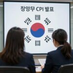 미국 CPI 발표시간 2026년 7월 확인 방법 미국 CPI 발표 차트와 투자 전략을 분석하는 이미지