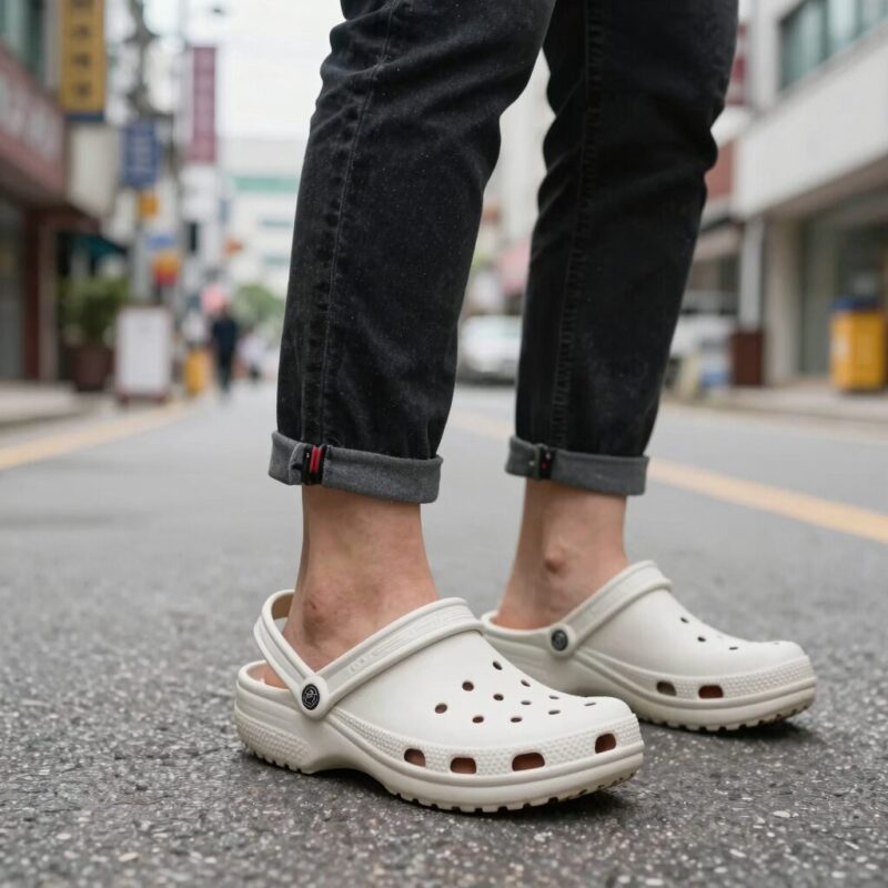 남자 크록스 샌들 50% 할인 막차 구간 1 남자 크록스 샌들 비아 클로그 실물 사진