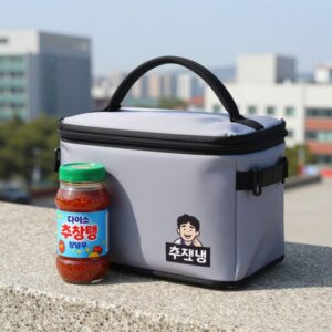 다이소 추천템 손잡이 뚜껑 양념병과 토이스토리 사각 보냉가방